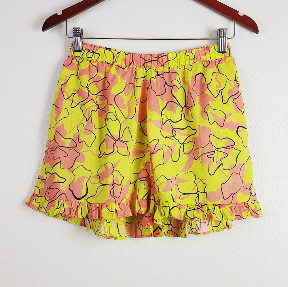Tanya Taylor Kids Mini Marley Shorts Girls Size Large Magnolia Dress Bottoms